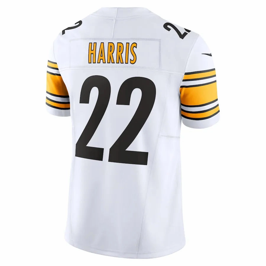 Camisa NFL Pittsburgh Steelers Najee Harris 22 Nike White Limited Jersey Branca football club water bottles