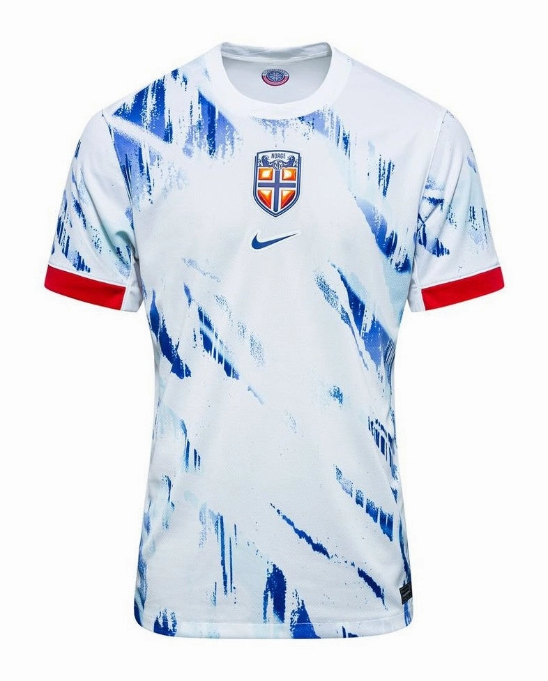 Camisa Noruega II 24/25 - Verso - Jogador football fan phone grips football fan socks