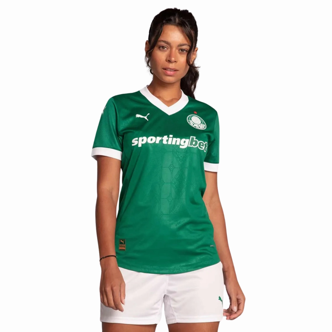 Camisa Palmeiras I 25/26 - Verso - Feminina football fan umbrellas soccer fan posters