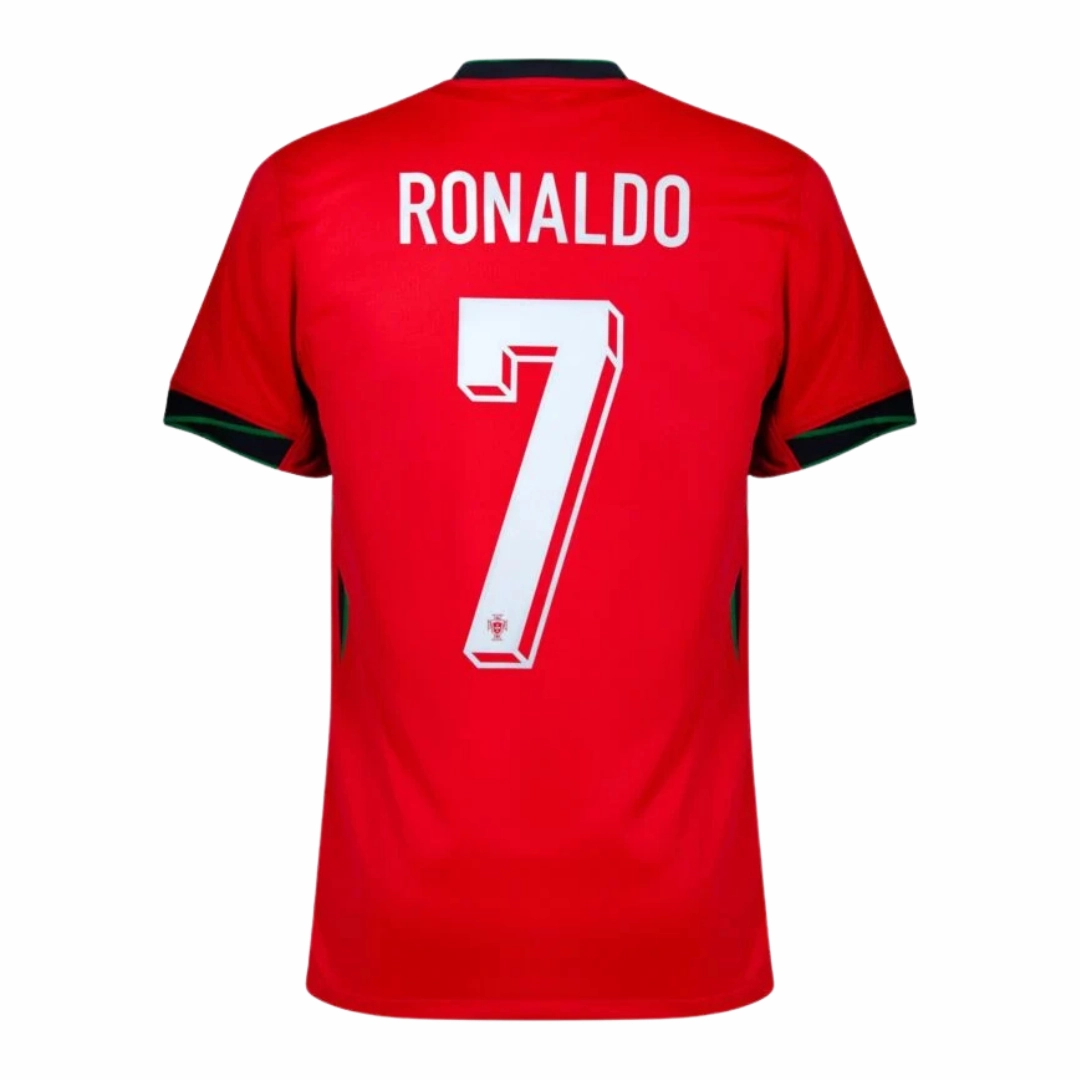 Camisa Portugal I 24/25 RONALDO N7 - Verso - Torcedor premier league jerseys premier league jerseys