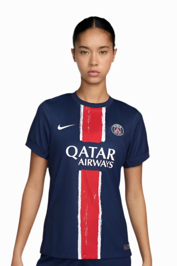 Camisa PSG I 24/25 - Verso - Feminina football club posters football fan wallets