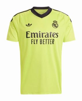 Camisa Real Madrid Goleiro 24/25 - Verso - Torcedor football scarf collection soccer fan scarves