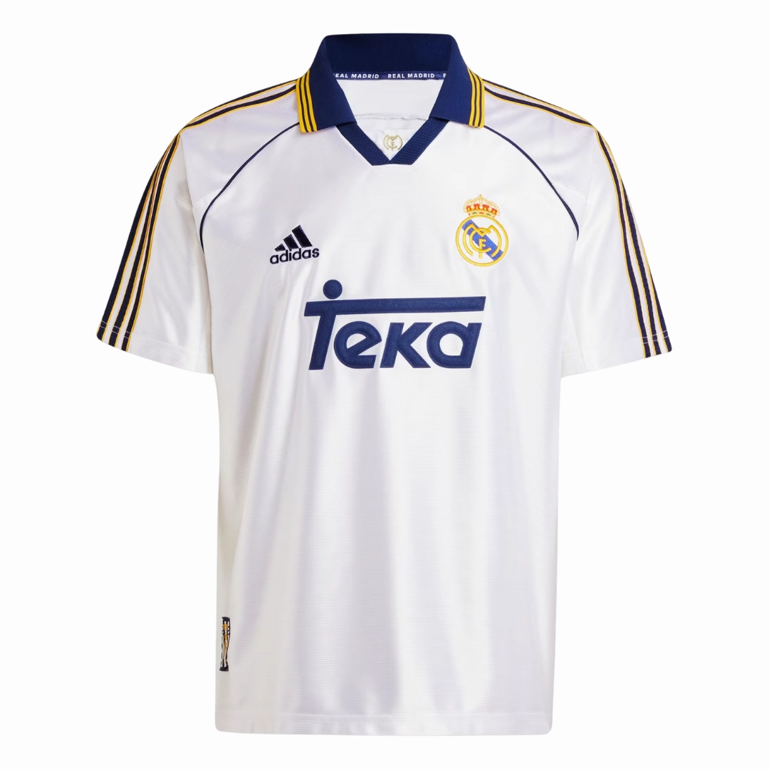 Camisa Real Madrid I 99/00 - Verso - Retr fan zone accessories football scarf collection