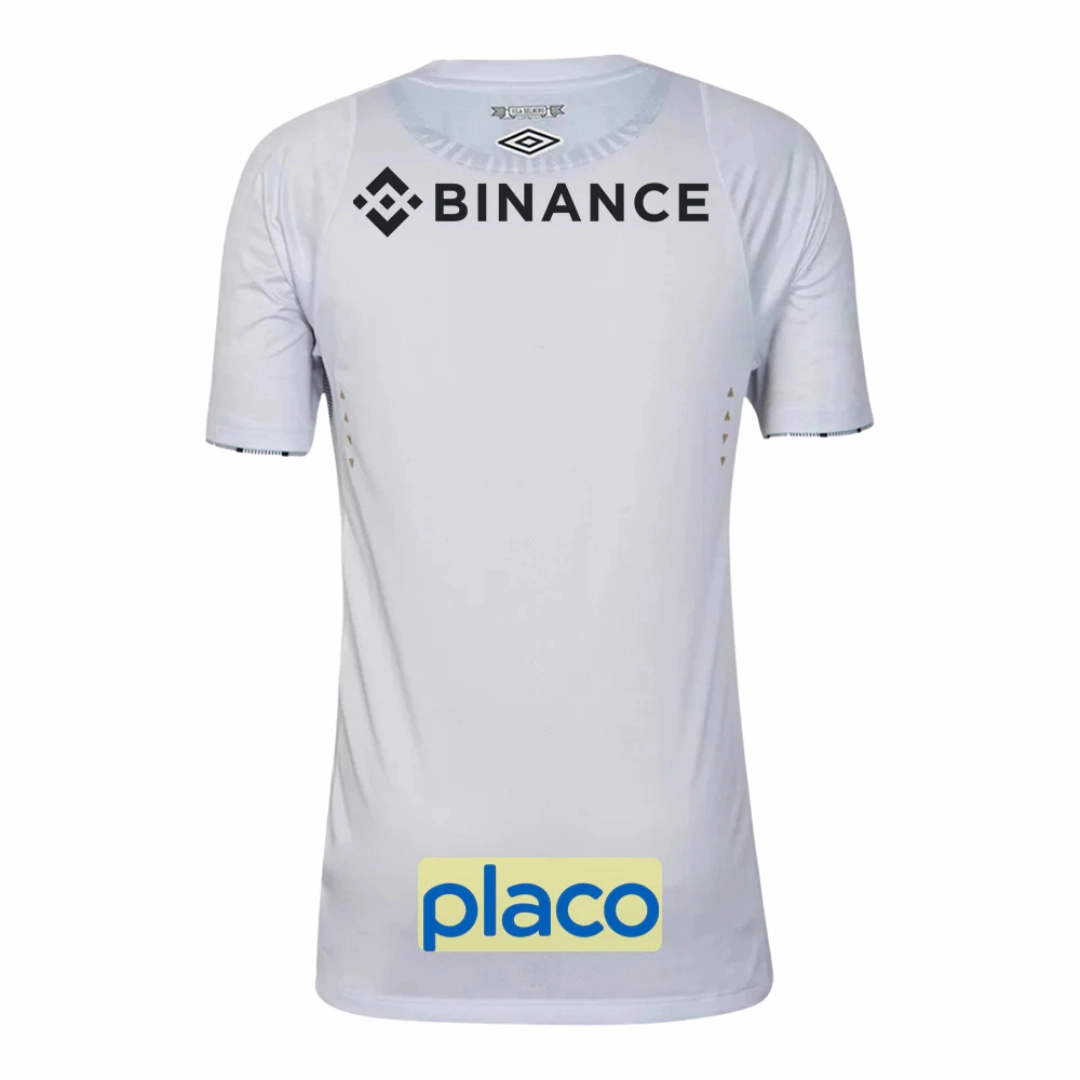 Camisa Santos I 24/25   Patrocnios - Verso - Torcedor football fan notebooks