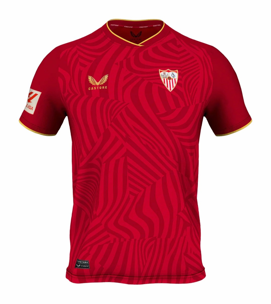 Camisa Sevilla II 23/24 - Verso - Torcedor football fan pins football fan blankets