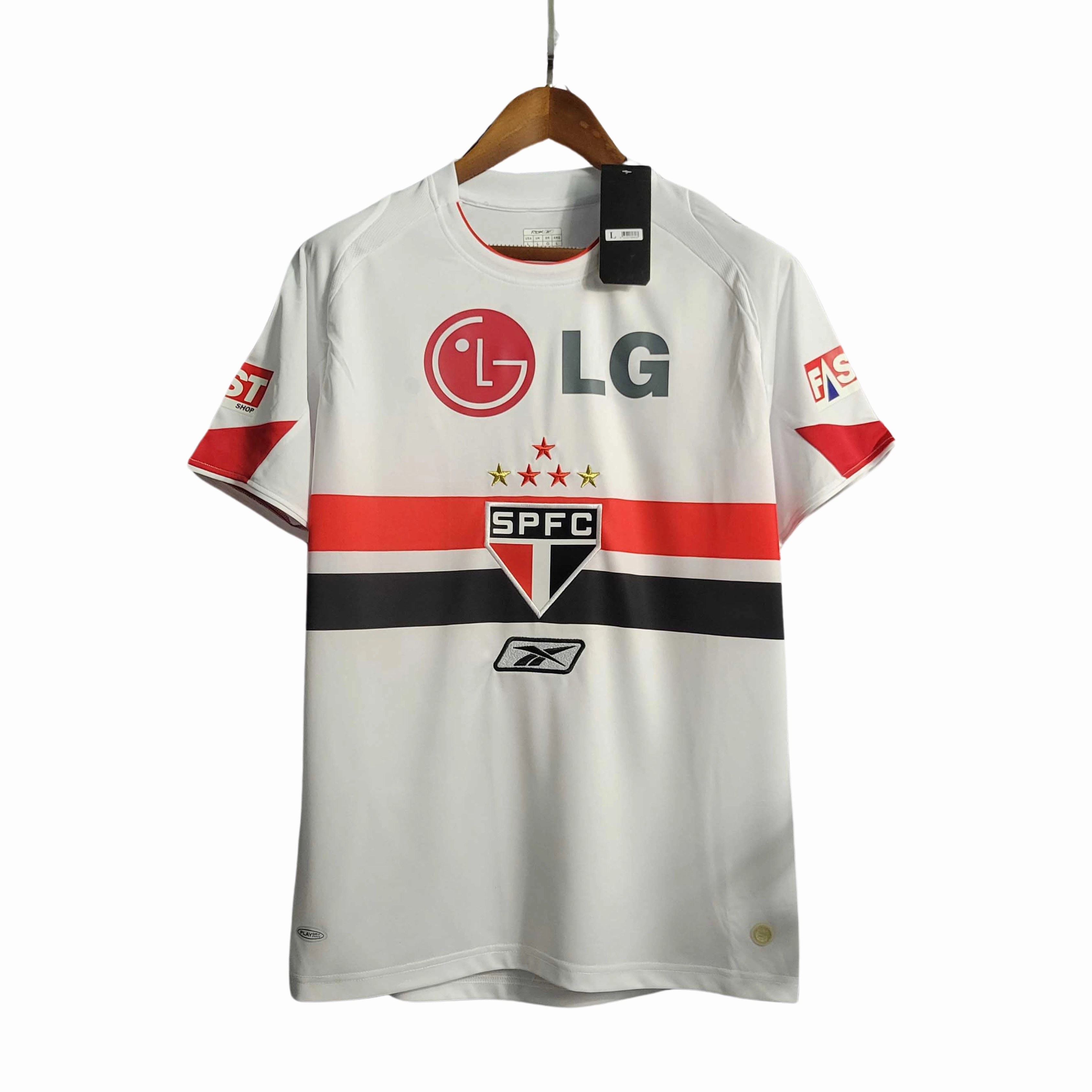 Camisa So Paulo I 06/07 - Verso - Retr premier league socks football fan towels