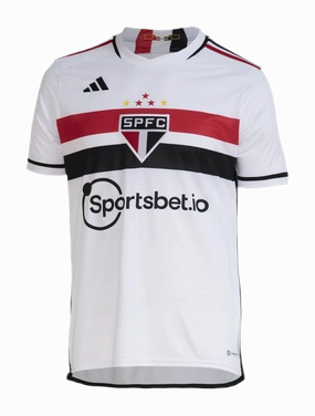 Camisa So Paulo I 23/24 - Verso - Torcedor soccer fan hoodies football fan badges