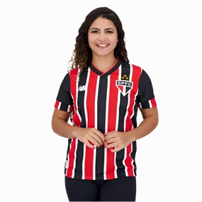 Camisa So Paulo II 24/25 - Verso - Feminina football fan wristbands football fan keychains