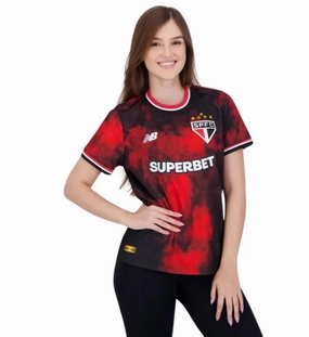 Camisa So Paulo III 24/25   Patrocnio - Verso - Feminina football jersey collection football fan blankets