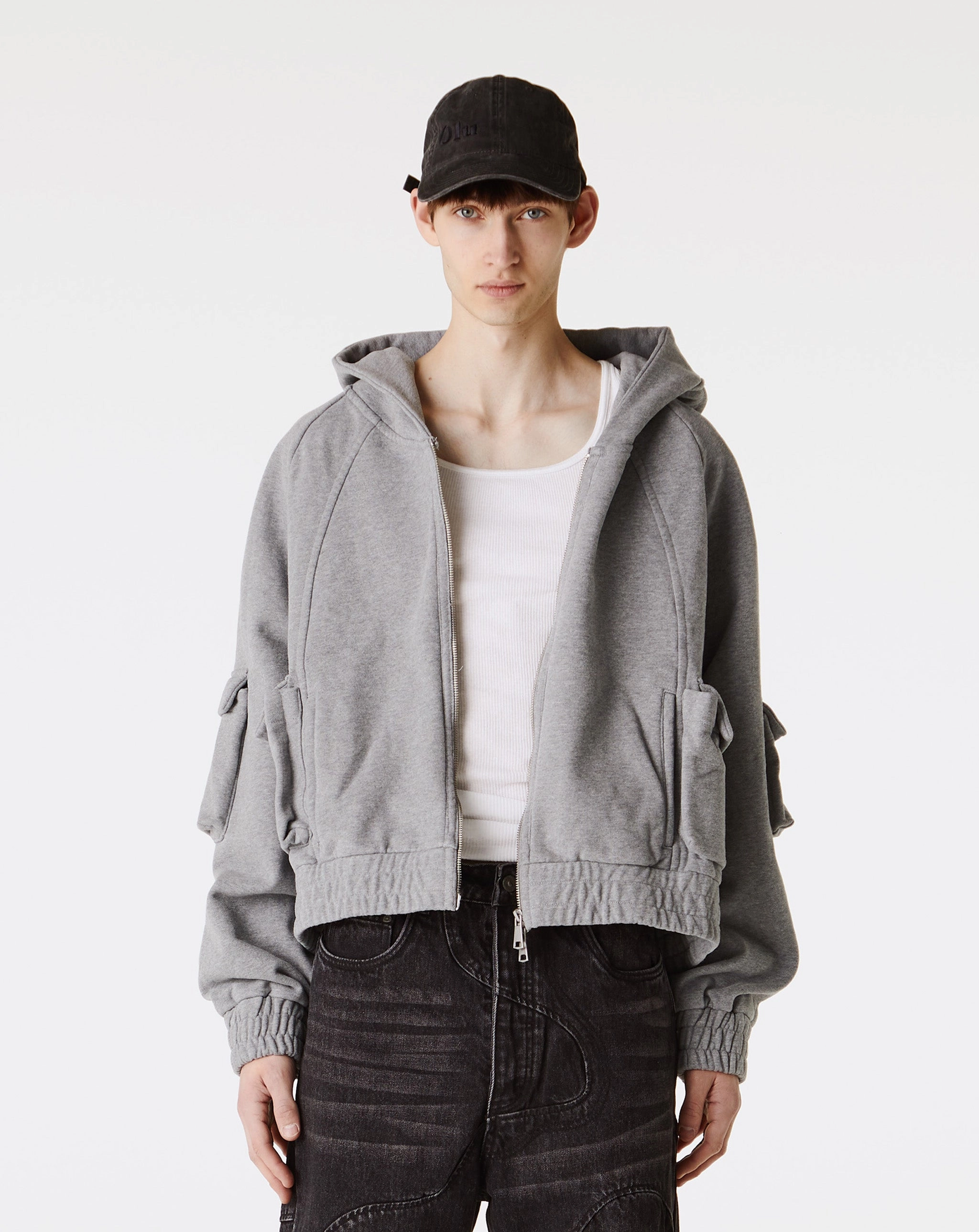 Cargo Zip Up Hoodie