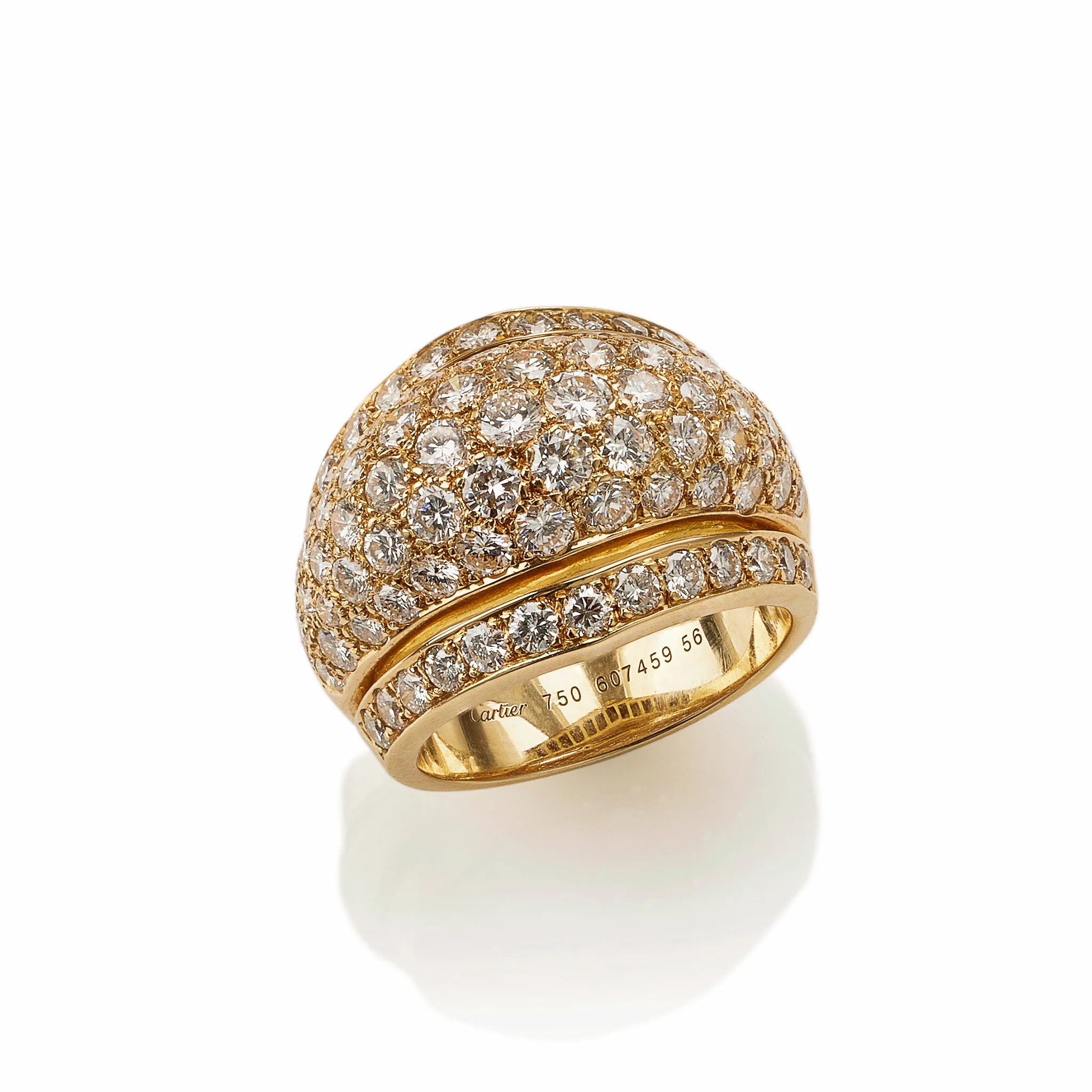 Cartier Paris Bomb Diamond Ring