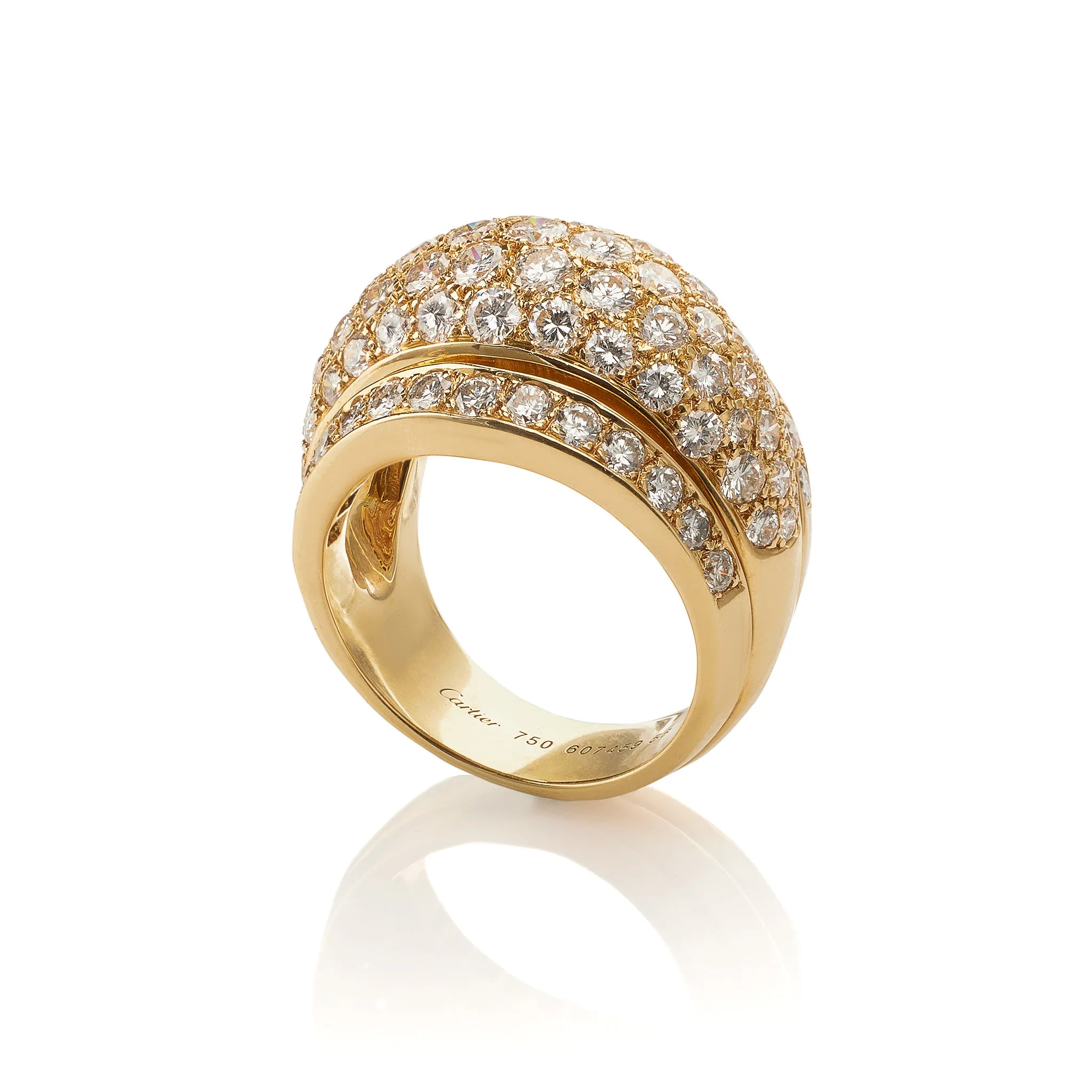 Cartier Paris Bomb Diamond Ring