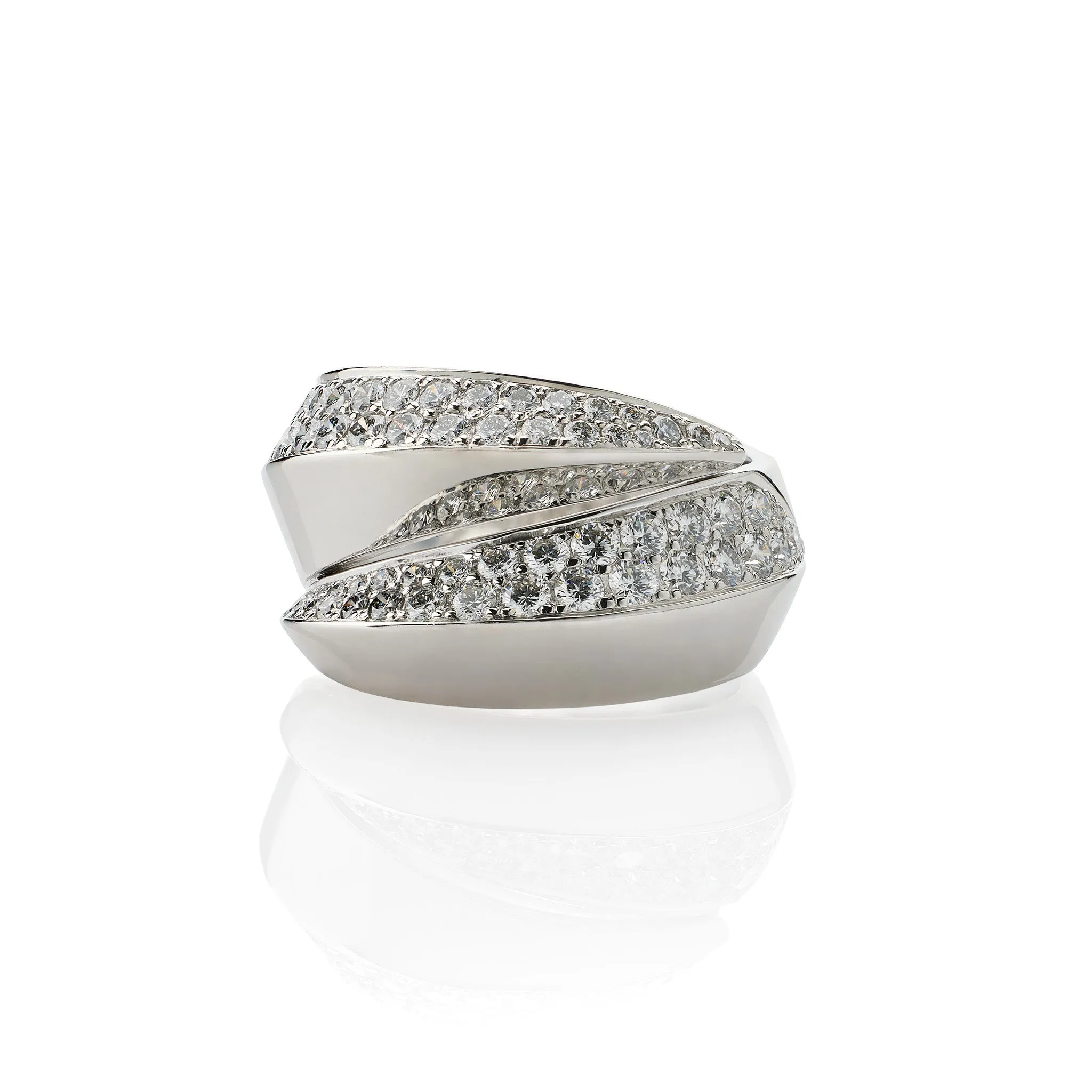 Cartier Paris Diamond "Panthre Griffe" Ring
