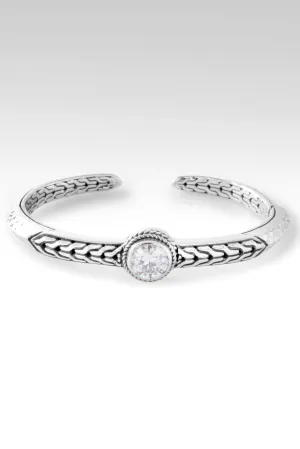 Chains Broken Cuff? in Moissanite