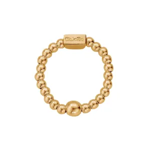 ChloBo Gold Plated Sterling Silver Mini Stretch Ring