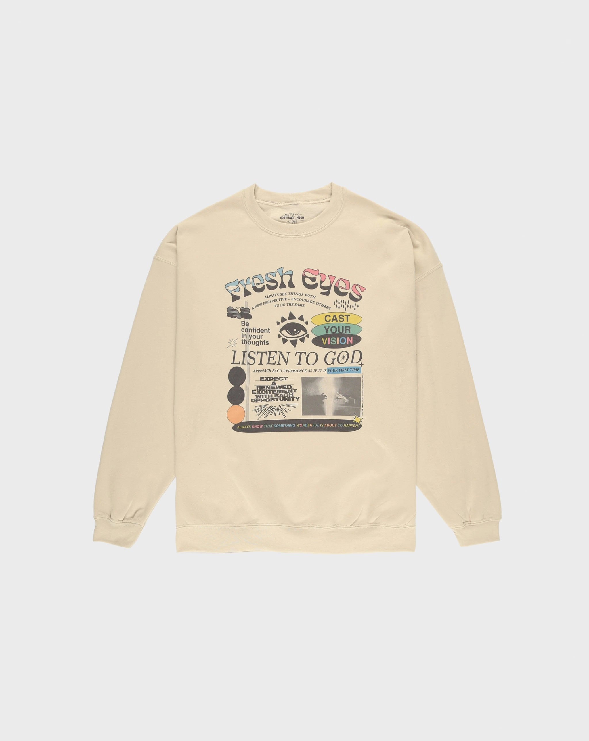 CHxX Fresh Eyes Crewneck Sweatshirt