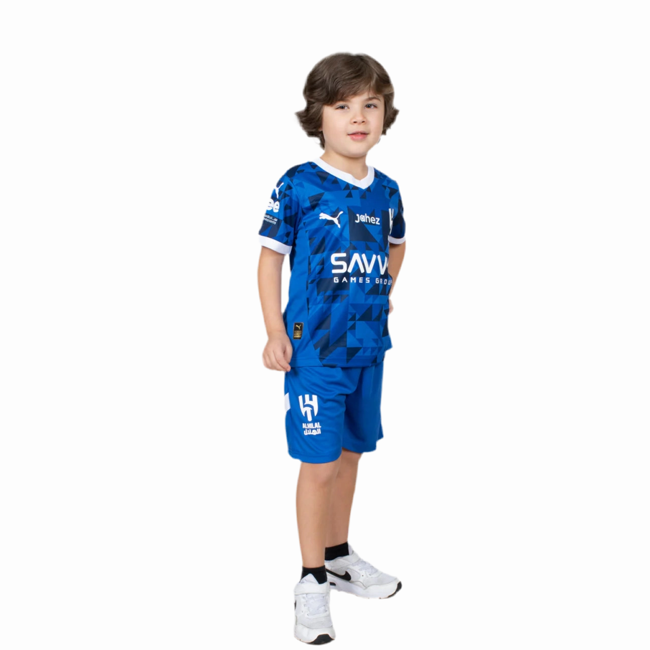 Conjunto Al-Hilal I 24/25 - Vers?o - Infantil football star memorabilia