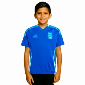Conjunto Argentina II 24/25 - Verso - Infantil soccer fan flags premier league jackets