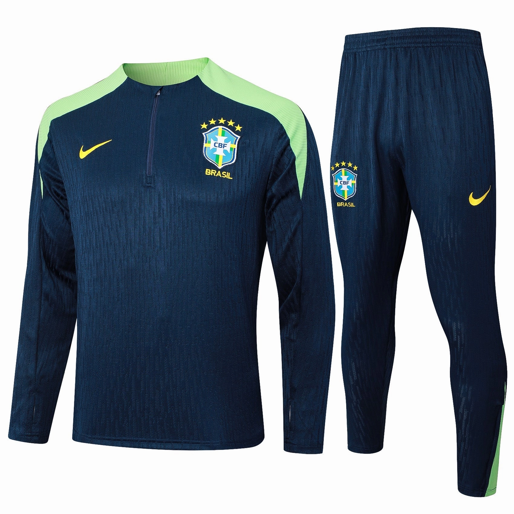 Conjunto Brasil 24/25 - Verso - Agasalho football fan blankets football fan bags