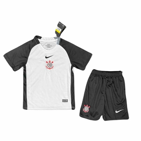 Conjunto Corinthians I 25/26 - Vers?o - Infantil football club scarves football fan bags