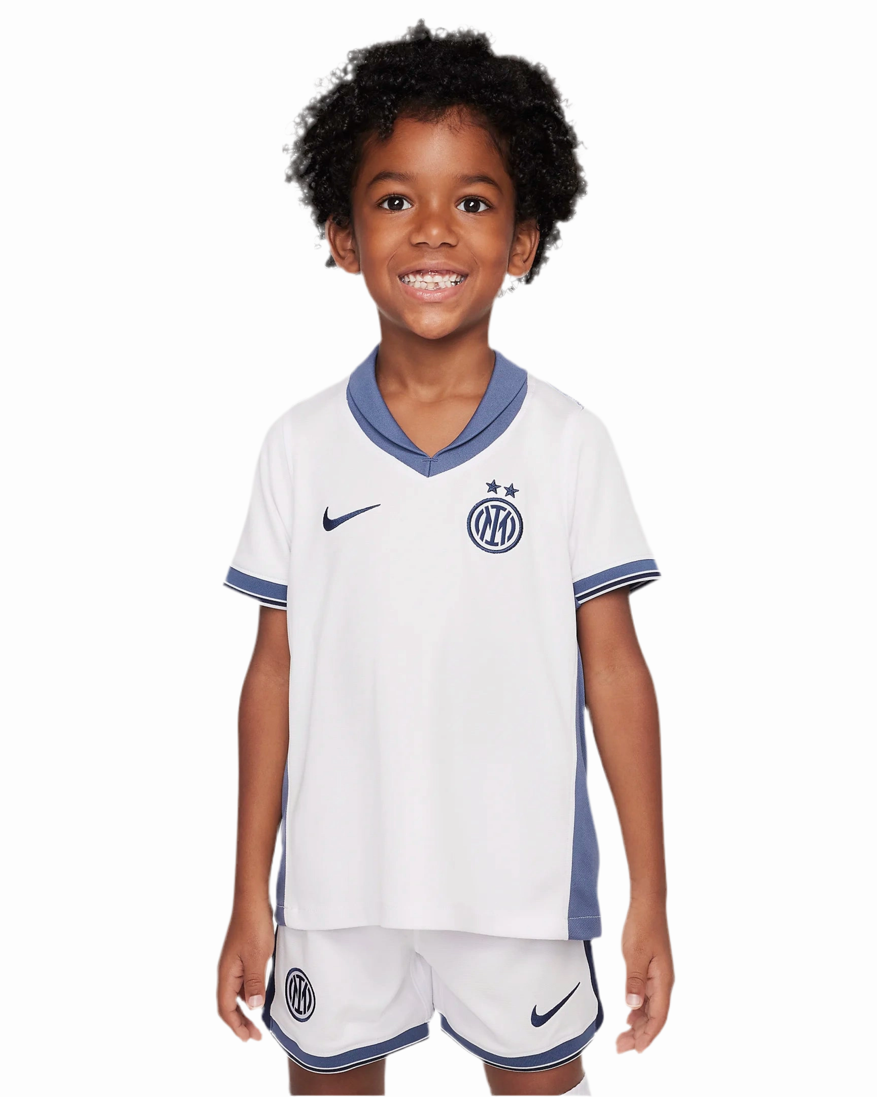 Conjunto Inter de Mil?o II 24/25 - Vers?o - Infantil soccer fan flags football fan water bottles