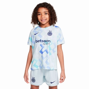 Conjunto Inter de Mil?o II 25/26 - Vers?o - Infantil football fan bags premier league jackets