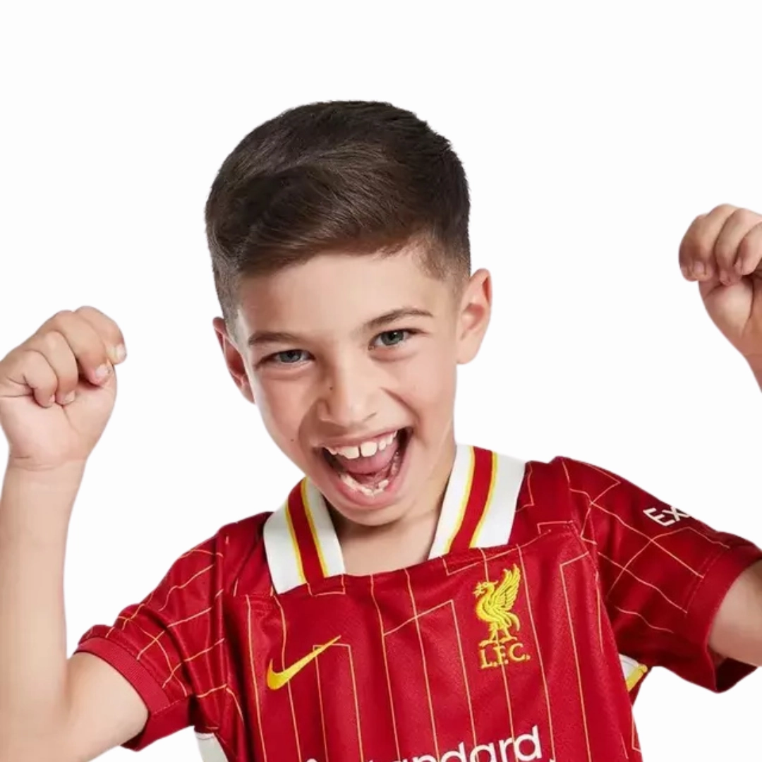 Conjunto Liverpool I 24/25 - Vers?o - Infantil soccer match tickets