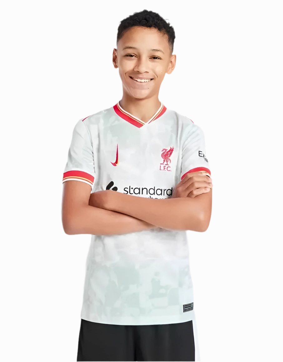 Conjunto Liverpool III 24/25 - Vers?o - Infantil soccer supporter badges football fan stickers