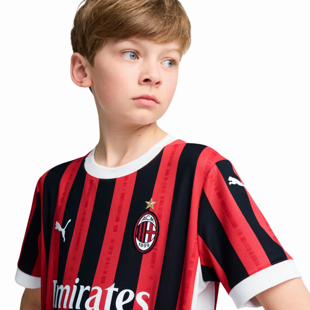 Conjunto Milan I 24/25 - Vers?o - Infantil football fan notebooks