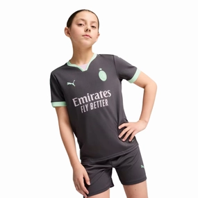Conjunto Milan III 24/25 - Vers?o - Infantil football club hats soccer fan wristbands