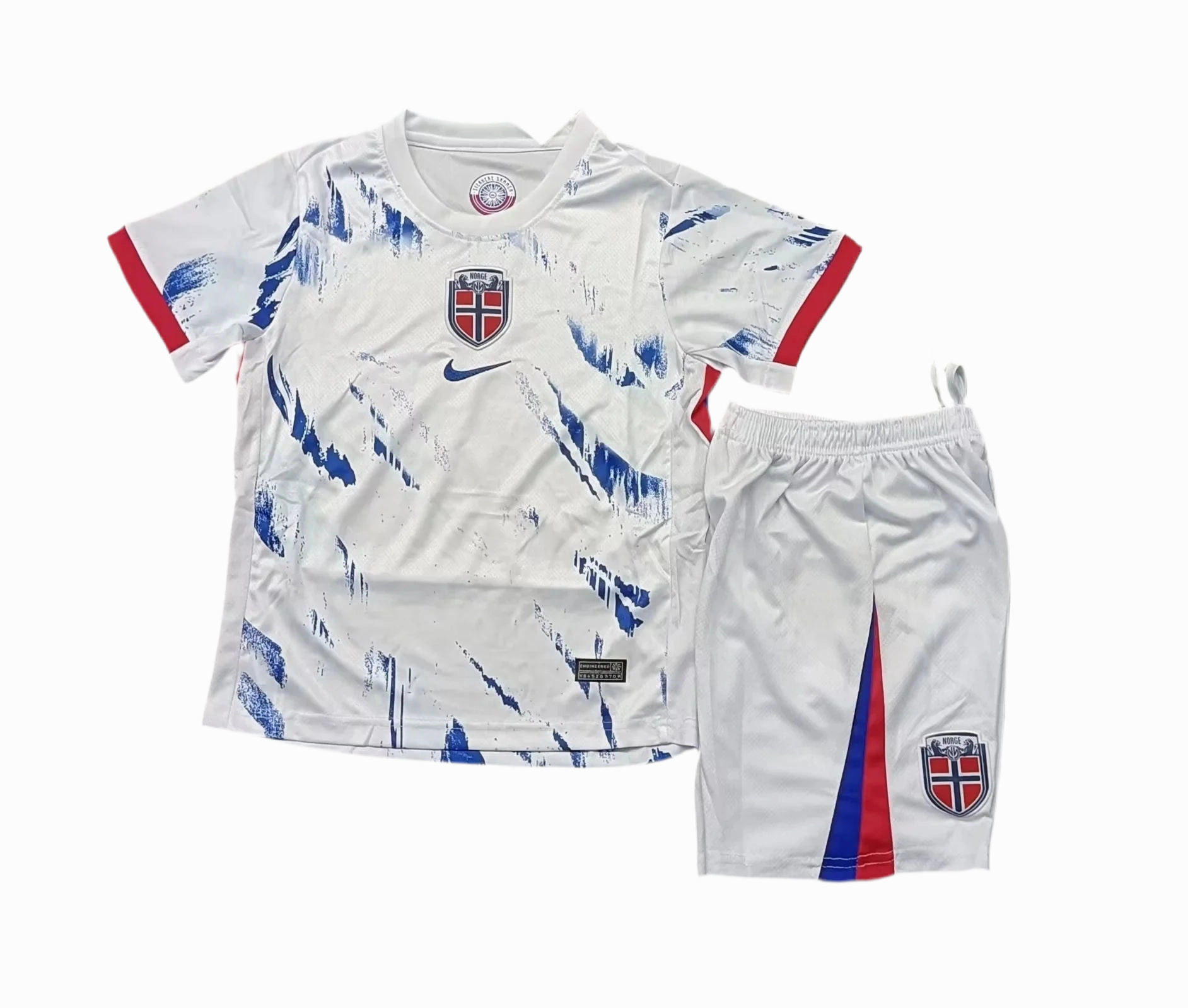 Conjunto Noruega II 24/25 - Vers?o - Infantil football fan socks