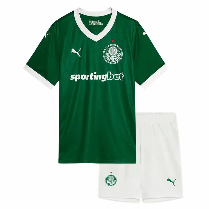 Conjunto Palmeiras I 25/26 - Verso - Infantil premier league jerseys soccer fan jerseys