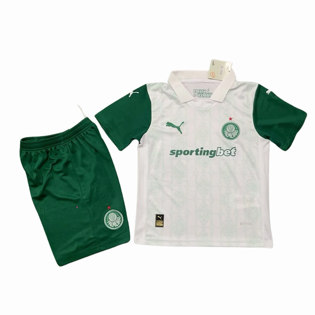 Conjunto Palmeiras II 25/26 - Verso - Infantil football fan hats