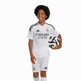 Conjunto Real Madrid I 24/25 - Vers?o - Infantil football fan badges soccer fans apparel