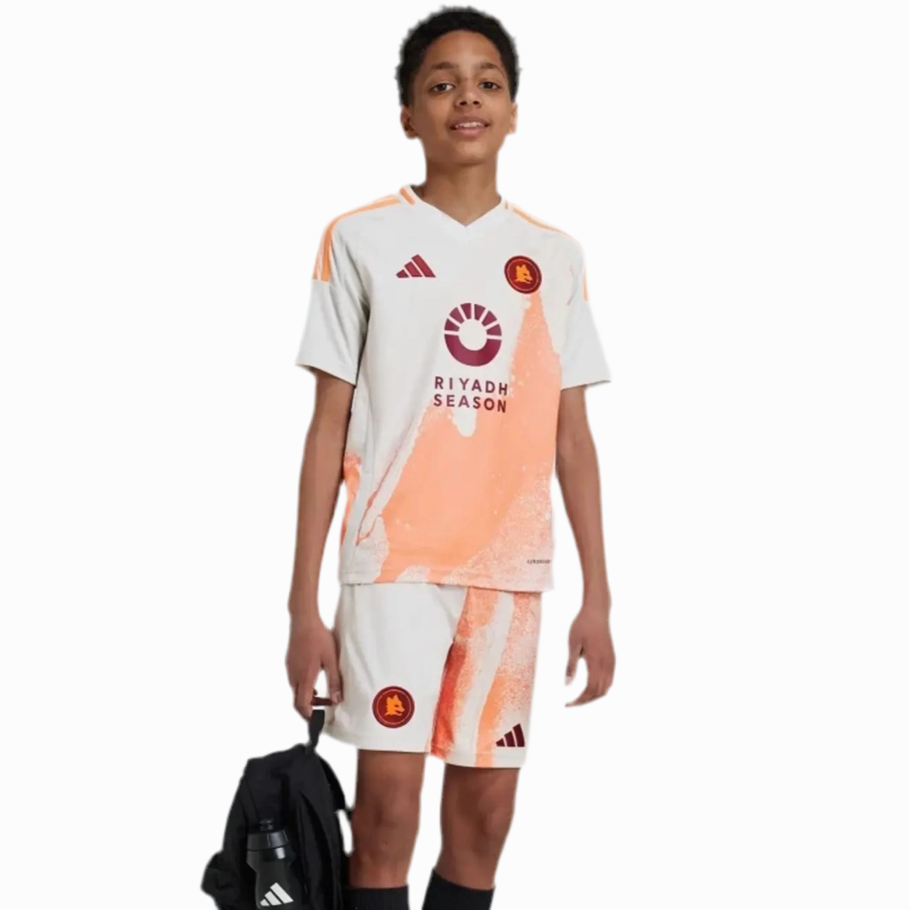 Conjunto Roma II 24/25 - Vers?o - Infantil football gloves for supporters football fan mugs