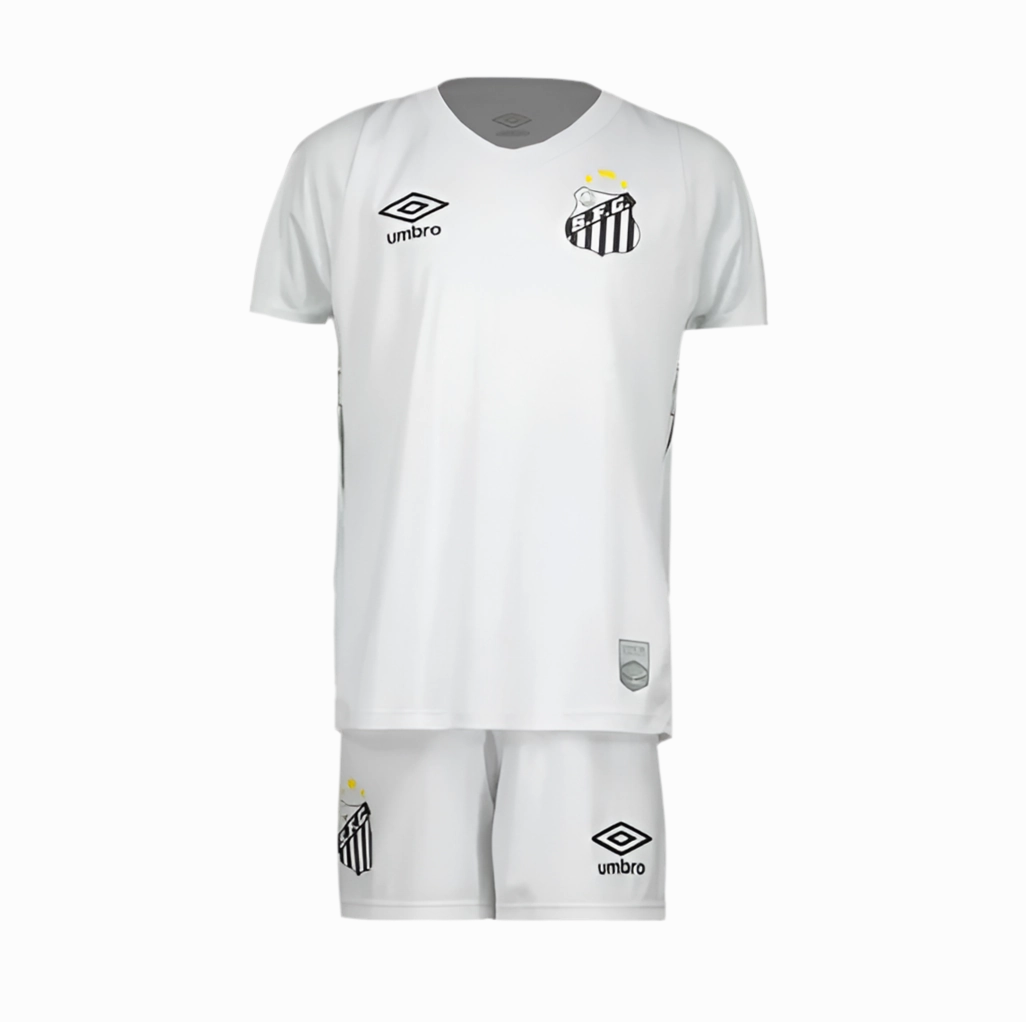 Conjunto Santos I 24/25 - Vers?o - Infantil football club socks