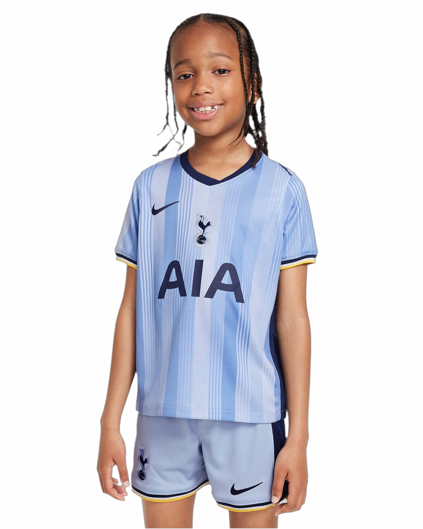 Conjunto Tottenham II 24/25 - Vers?o - Infantil football fan face paint soccer fan pins