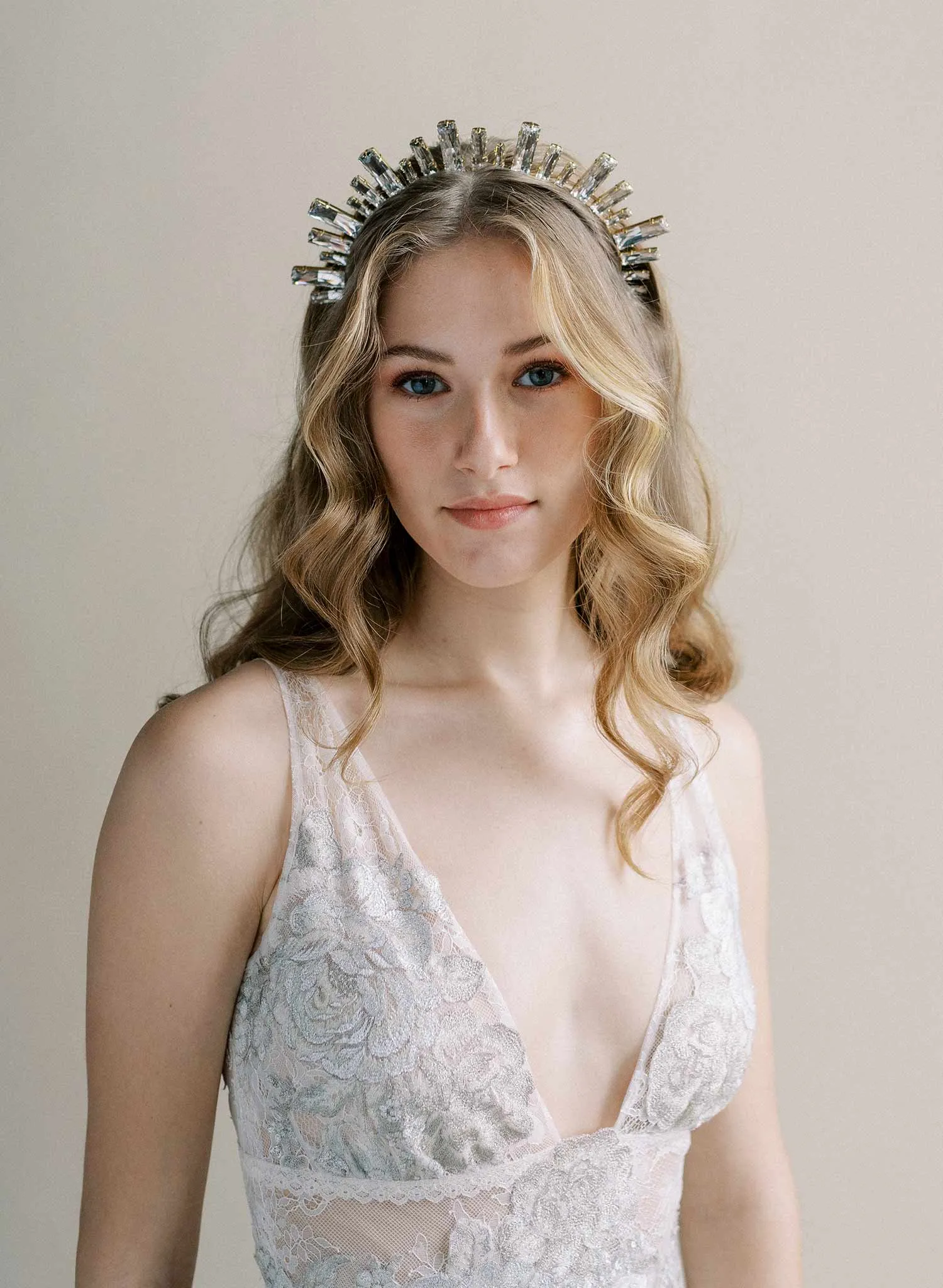 Crystal skyline bridal tiara - Style #2563