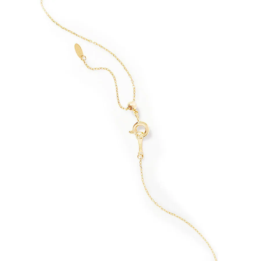Dana?? hanging 18K Gold Necklace w. Diamonds
