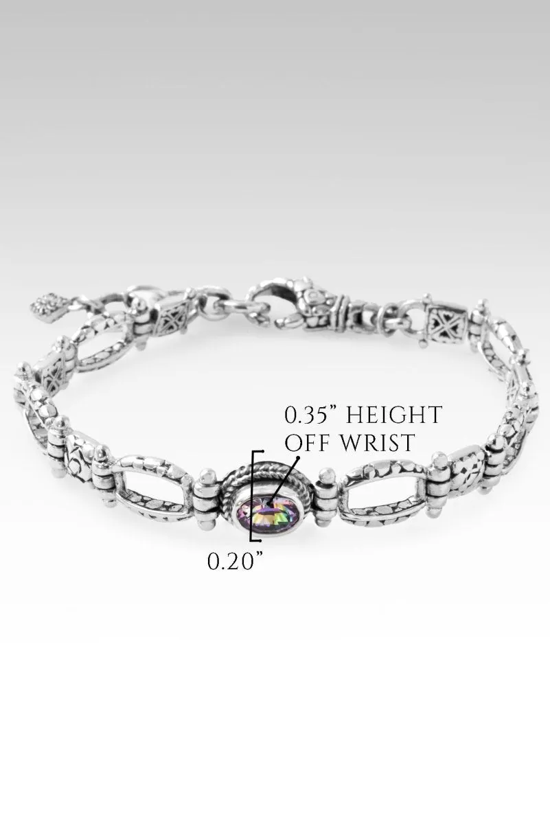 Deliverance Bracelet? in English Tearose? Mystic Topaz
