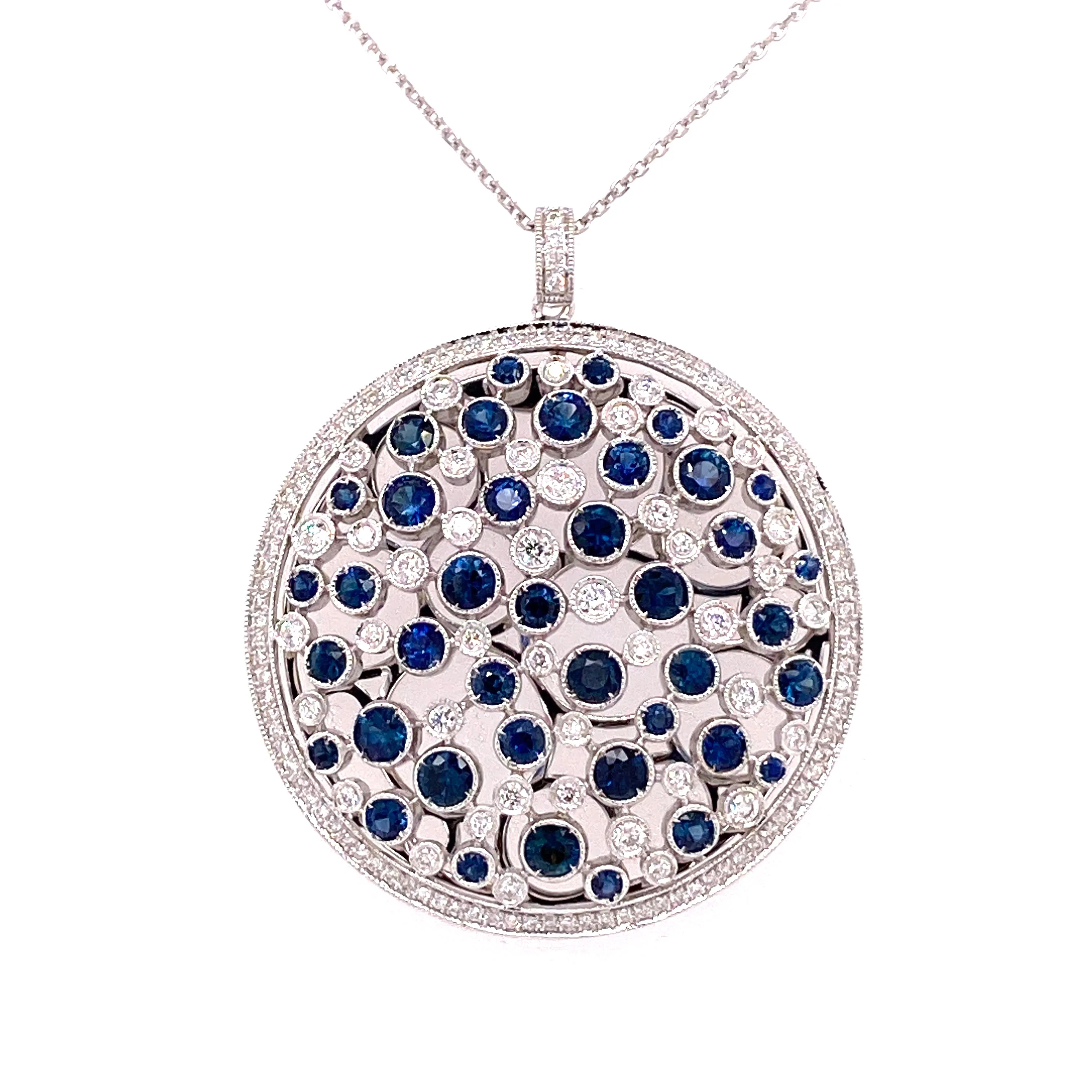 diamond and sapphire necklace