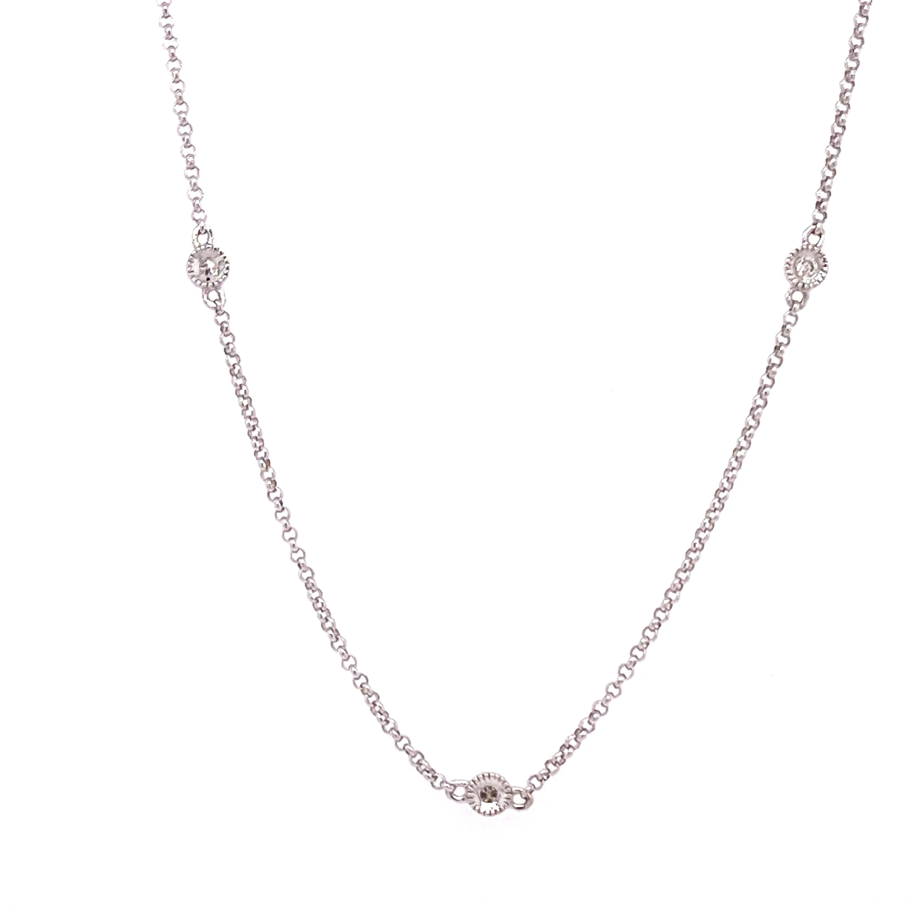 Diamond by the Yard Necklace
