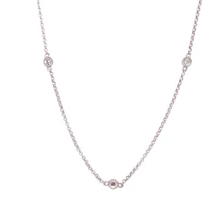Diamond by the Yard Necklace