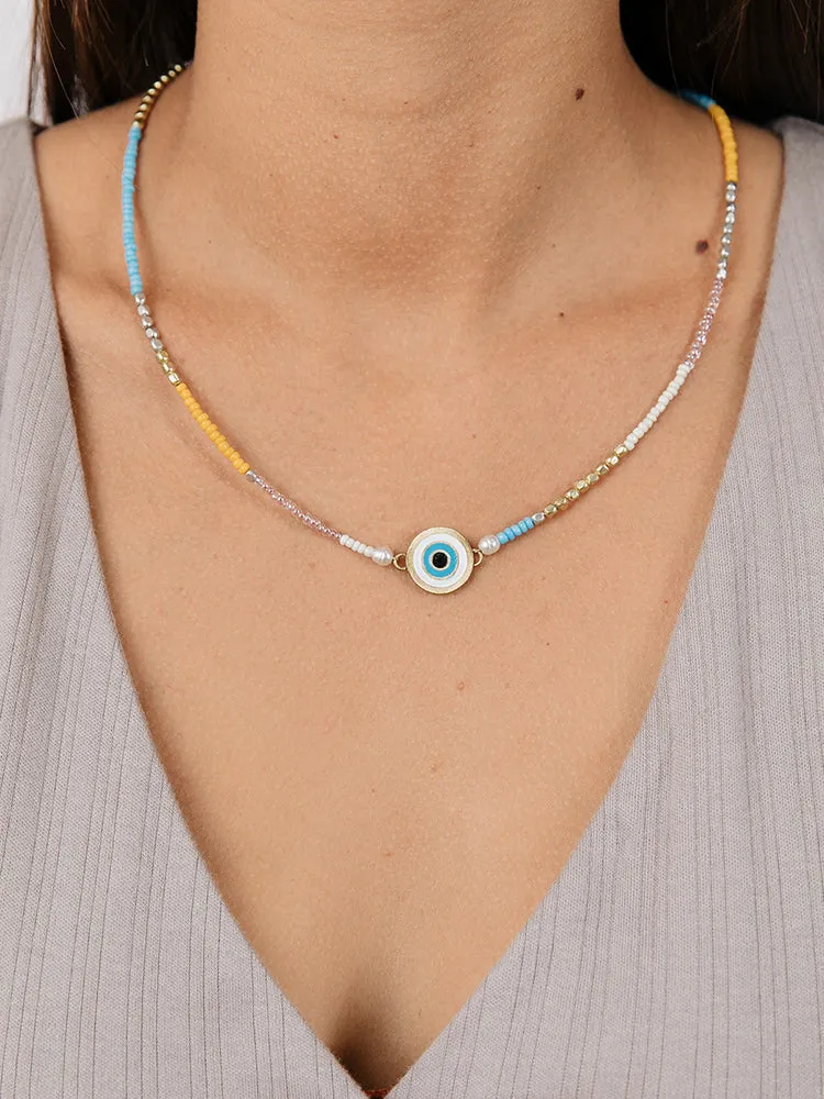 Double Vision Necklace - Multi