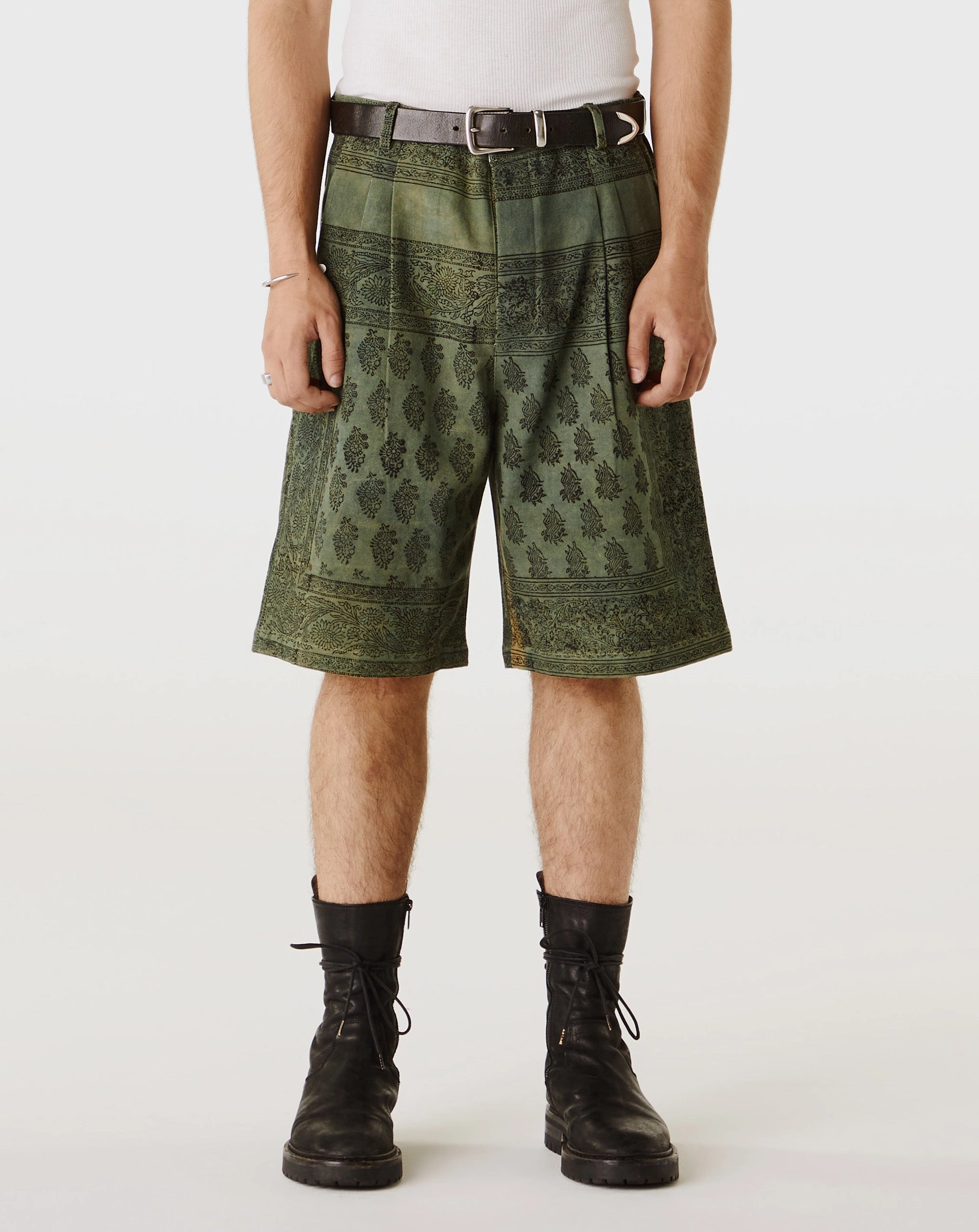 Double Pleat Shorts
