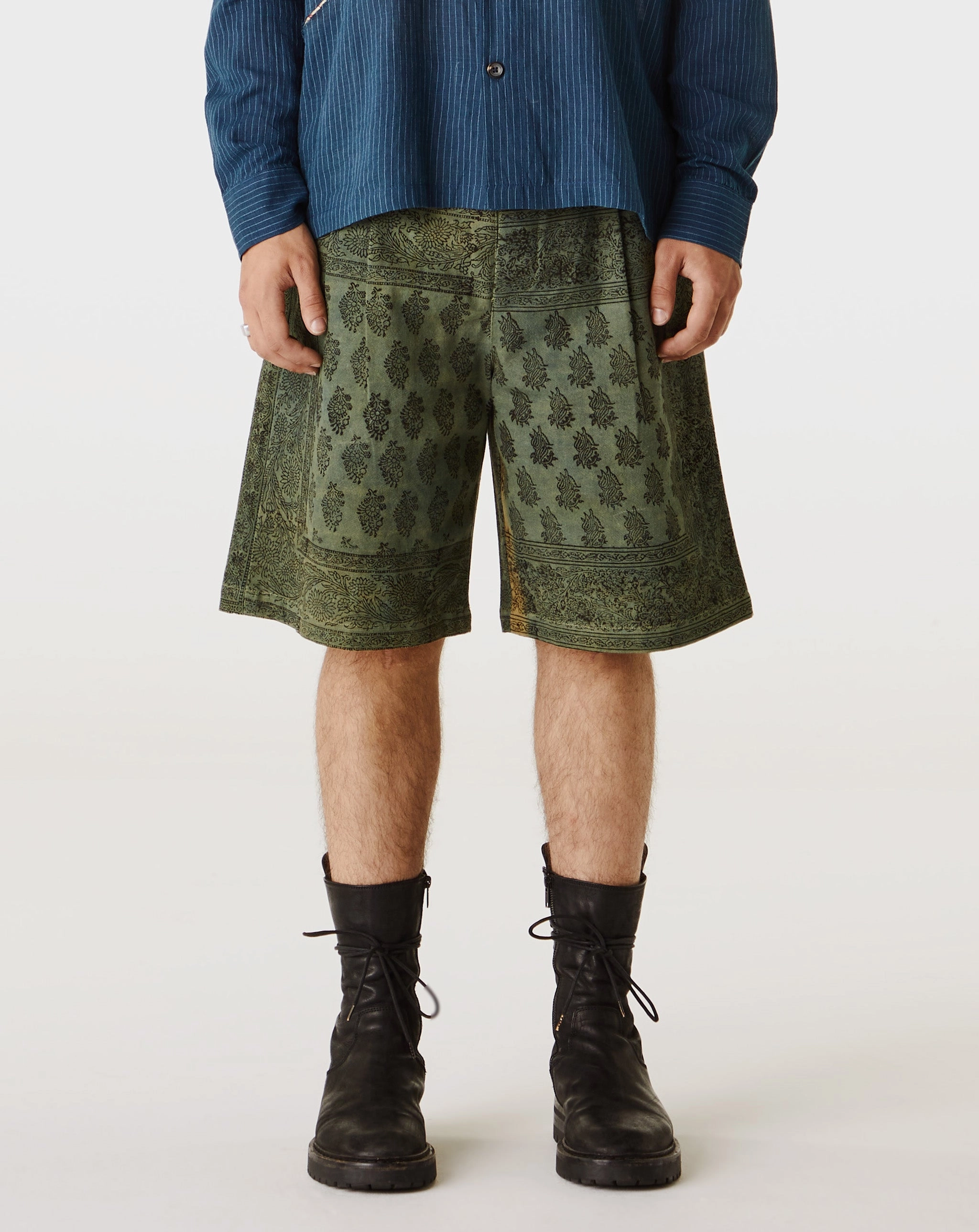 Double Pleat Shorts