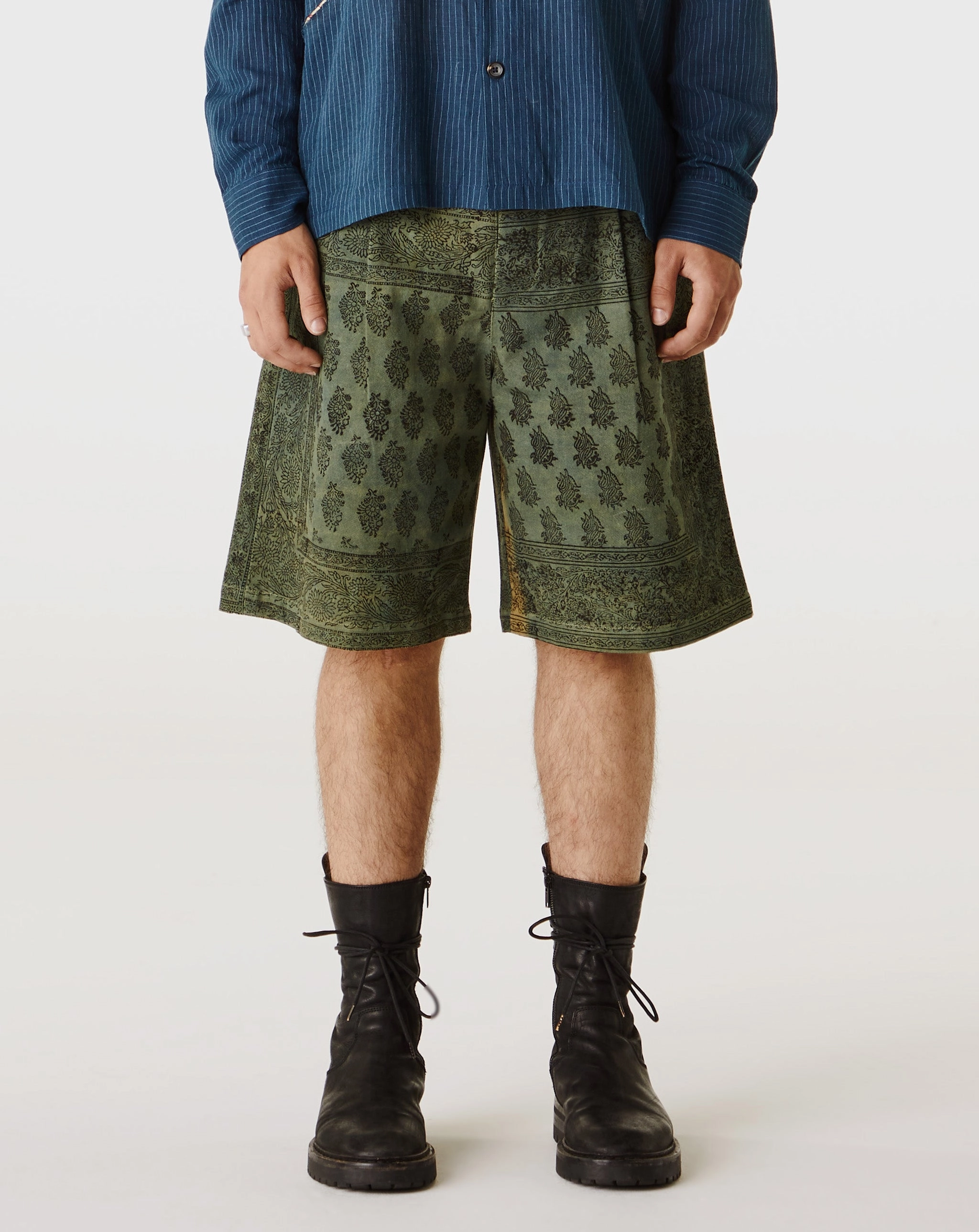Double Pleat Shorts