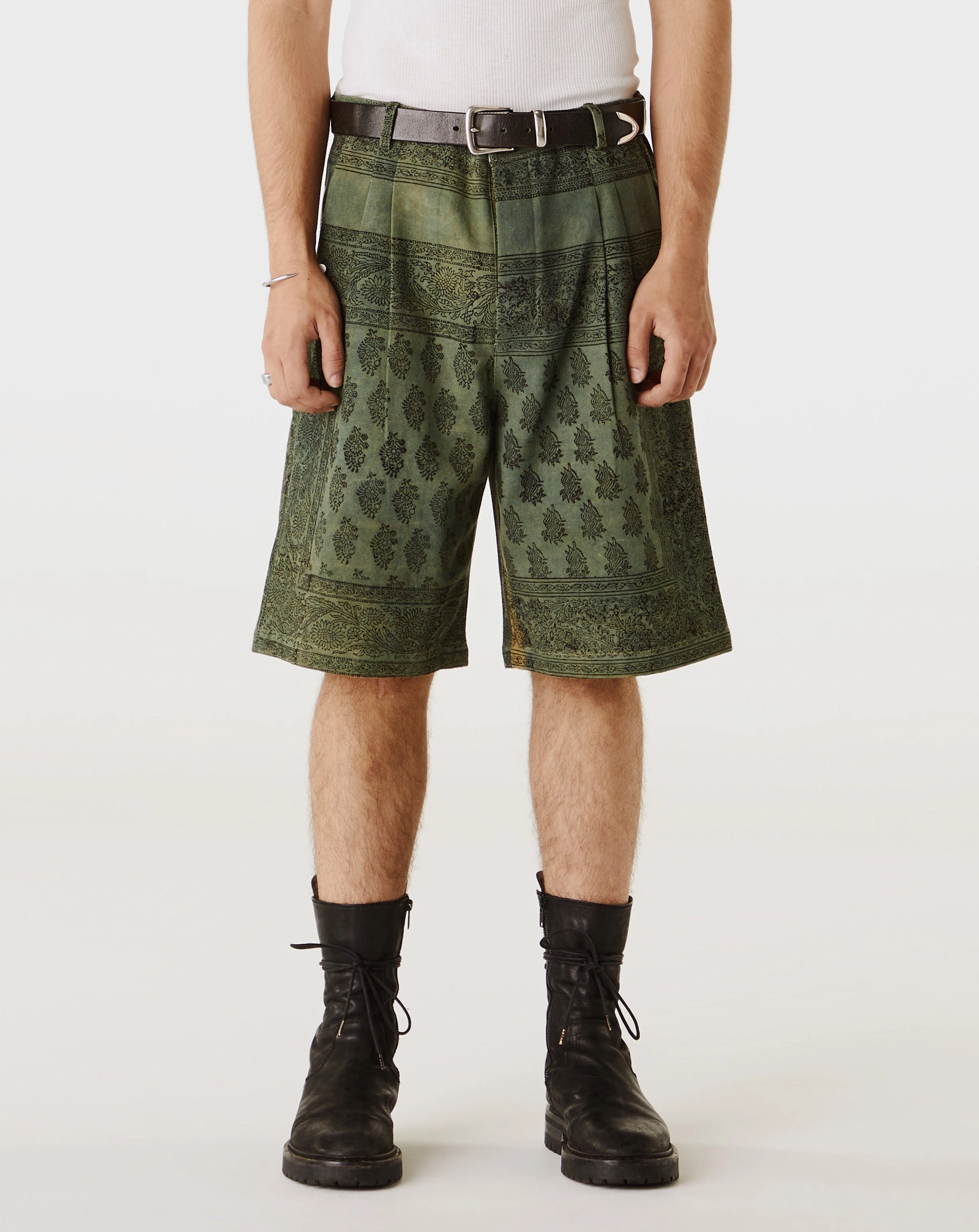 Double Pleat Shorts