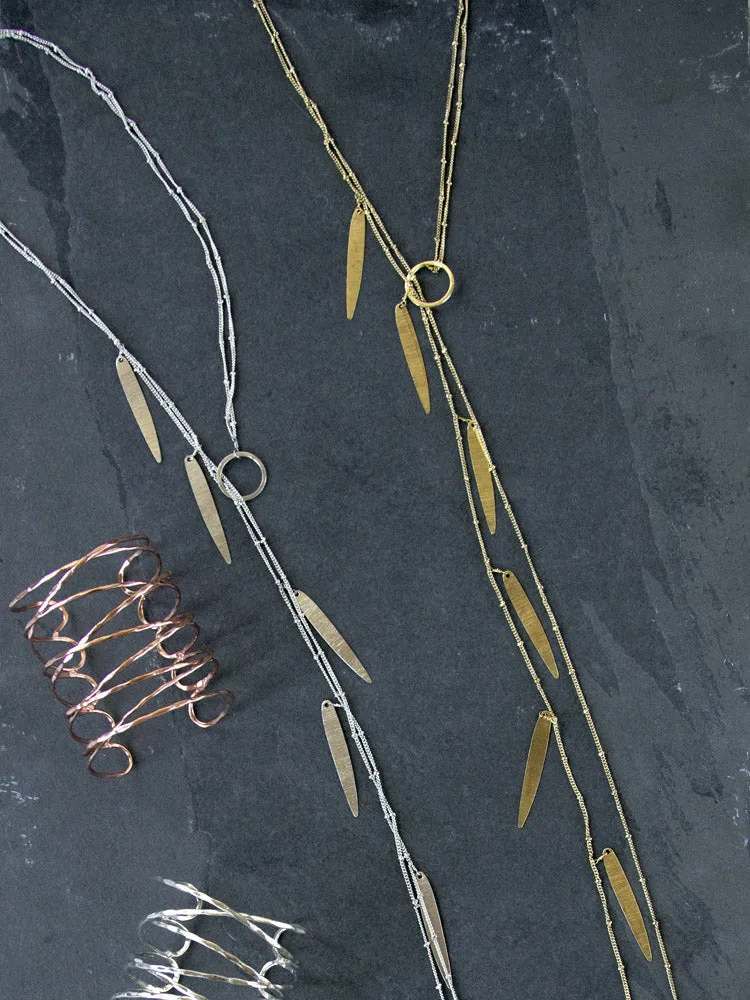 Dreamcatcher Necklace - Silver