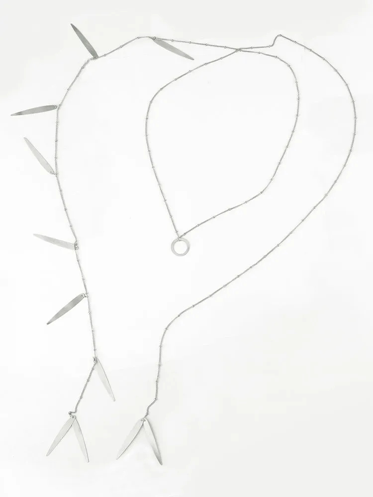 Dreamcatcher Necklace - Silver